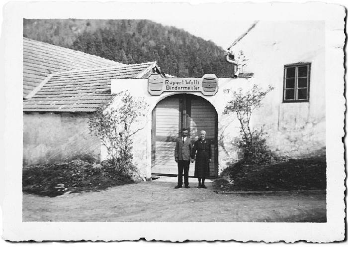 Rupert und Anna Walli in Innerschildgraben anno 1934