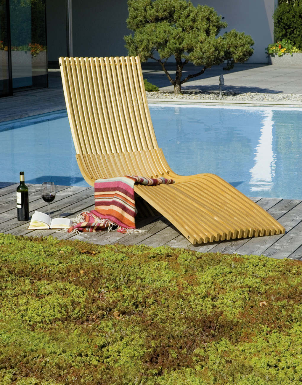 Schwebeliege Wave WALLI Wohnraum Garten