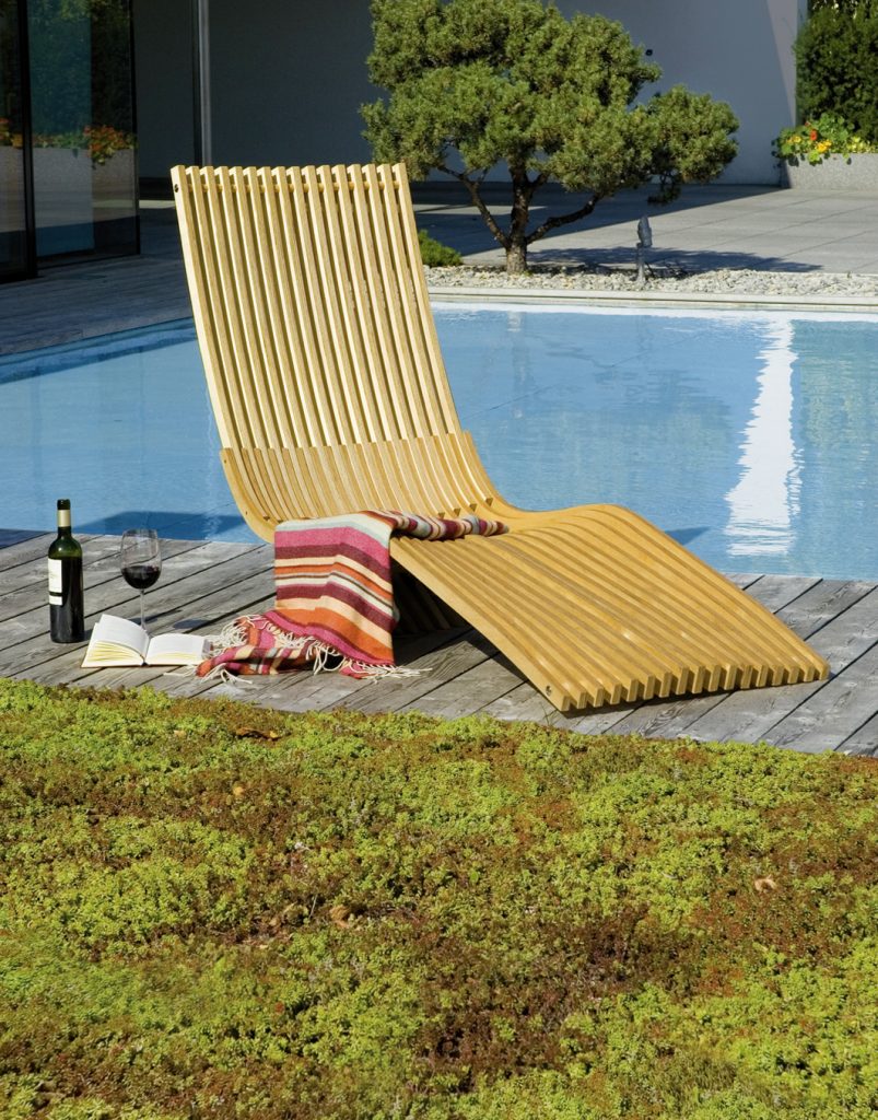 Schwebeliege Wave WALLI Wohnraum Garten
