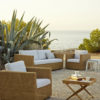 Lounge-Sofa Chester von Cane-line aus Geflecht (Cane-line Weave Faser) bei WALLI Gartenmöbel