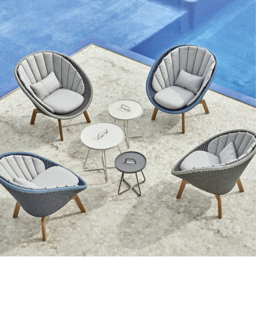 Peacock Lounge Sessel in Cane-line Weave für den Outdoor-Bereich – jetzt bei WALLI Gartenmöbel