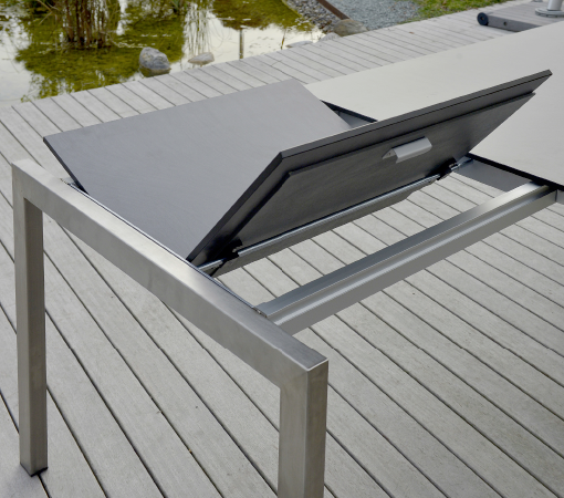 Innovative Ausziehtische Aus Metall Walli Gartenmobel No Bei Wien