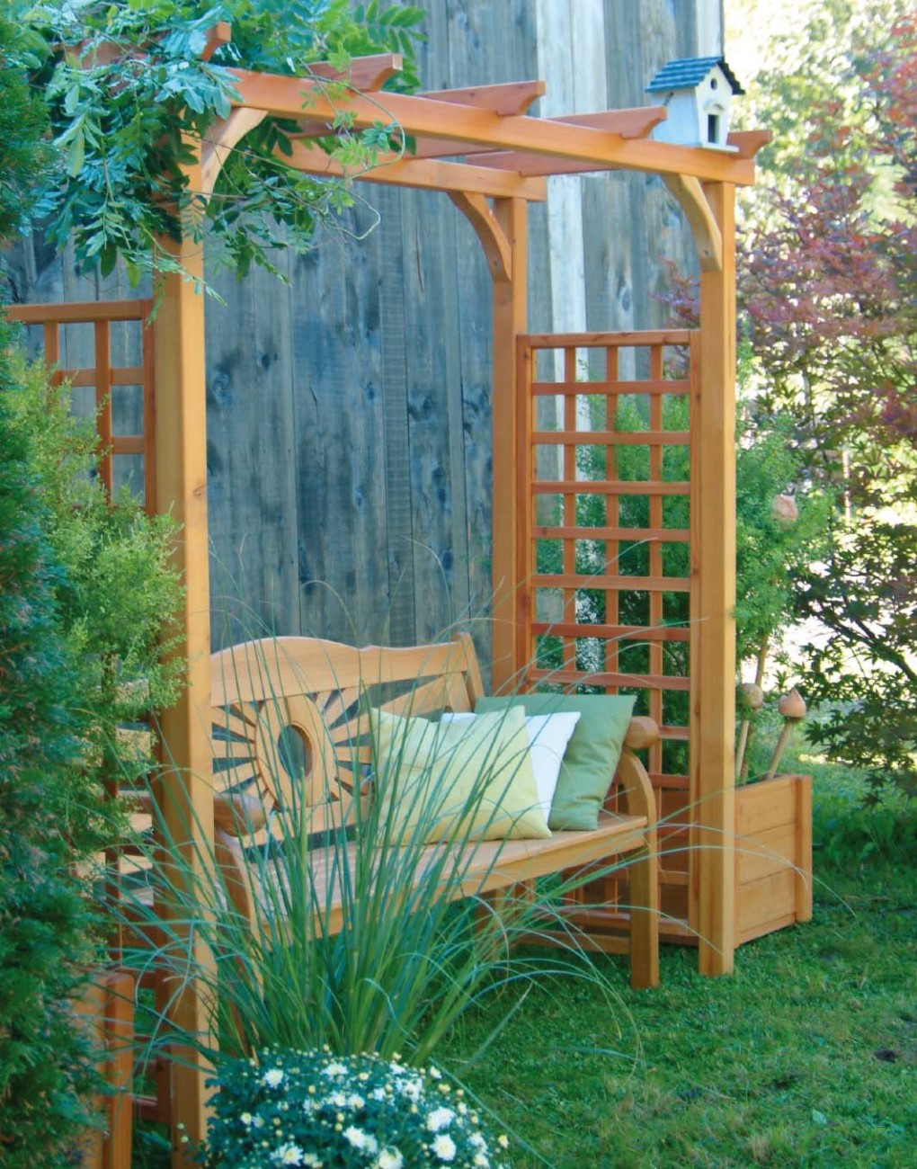 Rankgitter & Rankhilfe aus Holz nach Maß WALLI Wohnraum Garten