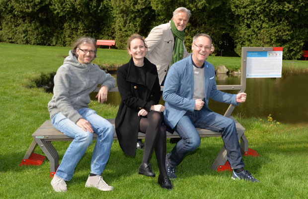 Das Märchen zur „Laufbank“ im Park Schönau stammt von Festival-Initiator Folke Tegetthoff