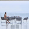 Geflochtener Outdoor-Stuhl Moments für die Terrasse von Cane-line bei WALLI