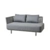 Moments 2-Sitzer Modulsofa, rechts, inkl. Grey Kissensatz