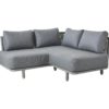 Moments Eckmodul, inkl. Grey Kissenssatz
