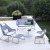 Breeze Hocker Geflecht