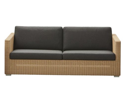 Chester 3-Sitzer Sofa Geflecht